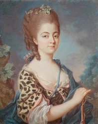 Madame Dupin de Francueil (1748-1821) geborene Marie Aurore de Saxe